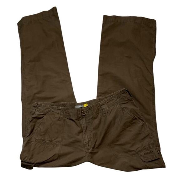 Cabelas Cargo Pants Womens 16x32 Hi Rise Utility Pockets Outdoor Hiking Workwear - Picture 3 of 9